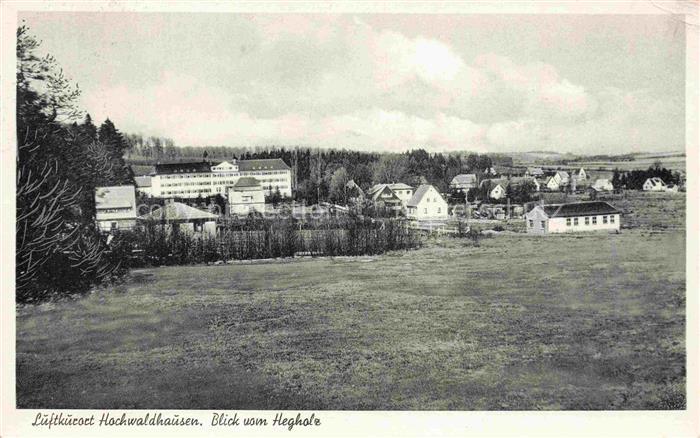 Hochwaldhausen Grebenhain Vogelsbergkreis Hessen Luftkurort Panorama Sanatorium