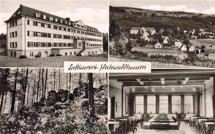 Hochwaldhausen Grebenhain Vogelsbergkreis Hessen Luftkurort Gasthaus-Dietz Kurha
