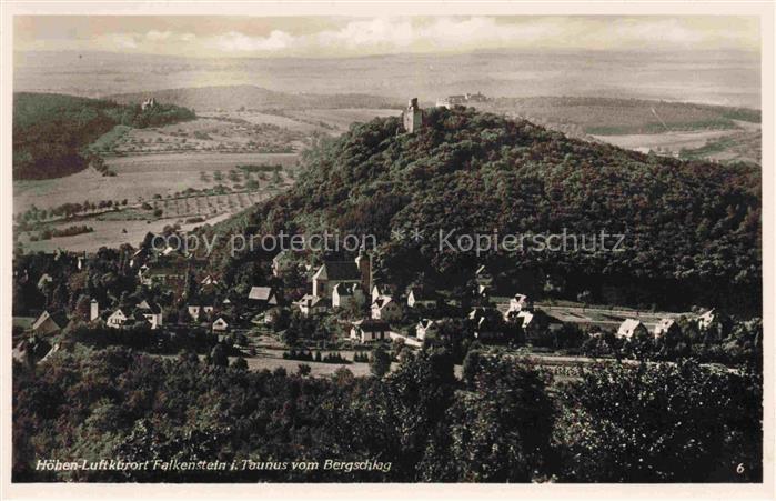 Falkenstein Taunus Hessen Burgfalkenstein Bergschlag Ortschaft Wald Taunus Felde