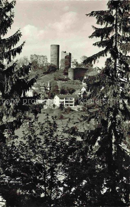 Oberreifenberg Schmitten Hessen Burg-Reifenberg Turm Ortschaft Taunus Baeume Woh