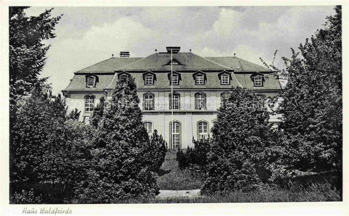 Kronberg  Cronberg Taunus Haus-Waldfriede Kur-Genesungsheim Herrenhaus Baeume Pa