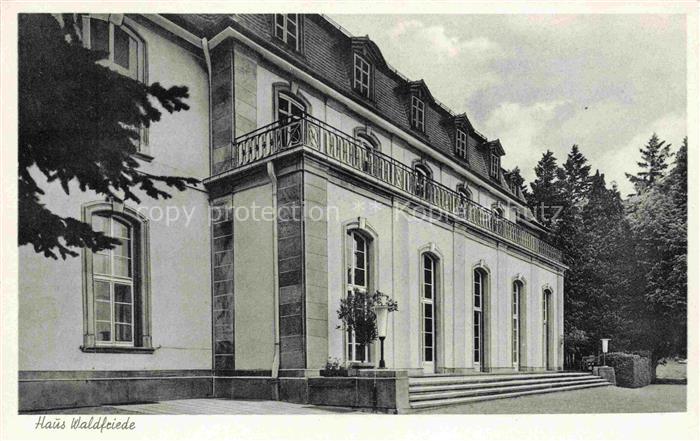 Kronberg  Cronberg Taunus Haus-Waldfriede Kur-Genesungsheim Arbeiter-Wohlfahrt T