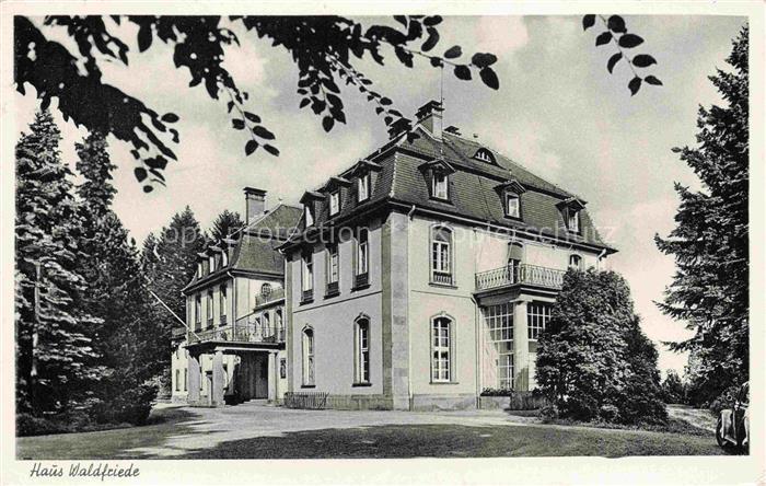 Kronberg  Cronberg Taunus Haus-Waldfriede Kur-Genesungsheim Herrenhaus Baeume Ei
