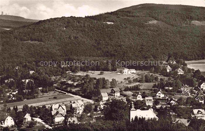 Falkenstein Taunus Hessen Hoehenluftort Feldberg Panorama Villen Wald Berge Sied