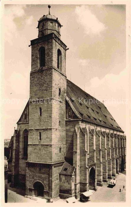 DINKELSBueHL St-Georgskirche Kirche Gotik Kirchturm Sandstein Marktplatz