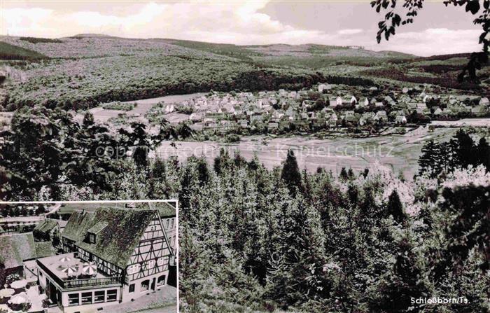 Schlossborn Glashuetten Hochtaunuskreis Hessen Gaststaette-Schuetzenhof Pension
