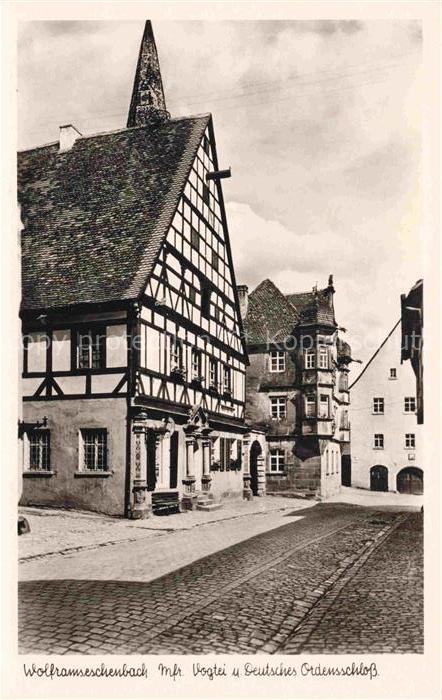 Wolframs-Eschenbach Wolframseschenbach ANSBACH Bayern Vogtei Deutsches-Ordenssch