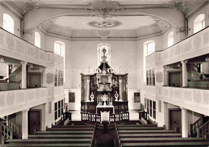Eisenbach Vogelsbergkreis Lauterbach Hessen Evangelische-Stadtkirche Kircheninne