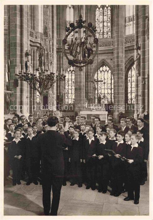 Windsbach Windsbacher-Knabenchor St-Lorenzkirche Nuernberg Chor Dirigent Kirchen