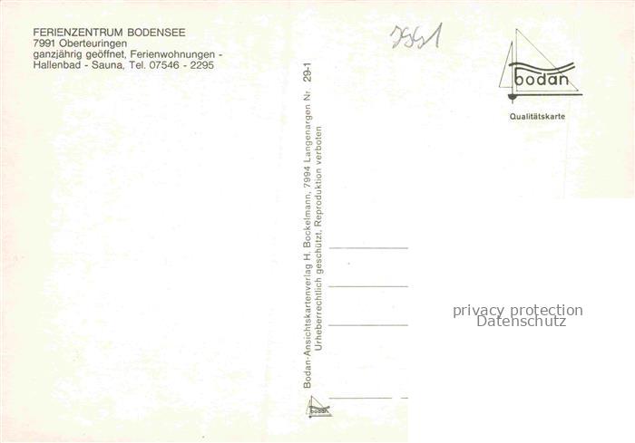 Oberteuringen Bodenseekreis BW Ferienzentrum-Bodensee Fliegeraufnahme Bodensee A – Bild 2