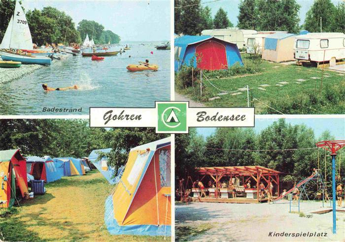 Gohren (Camping) Kressbronn Langenargen Bodensee BW Campingplatz-Gohren Bodensee