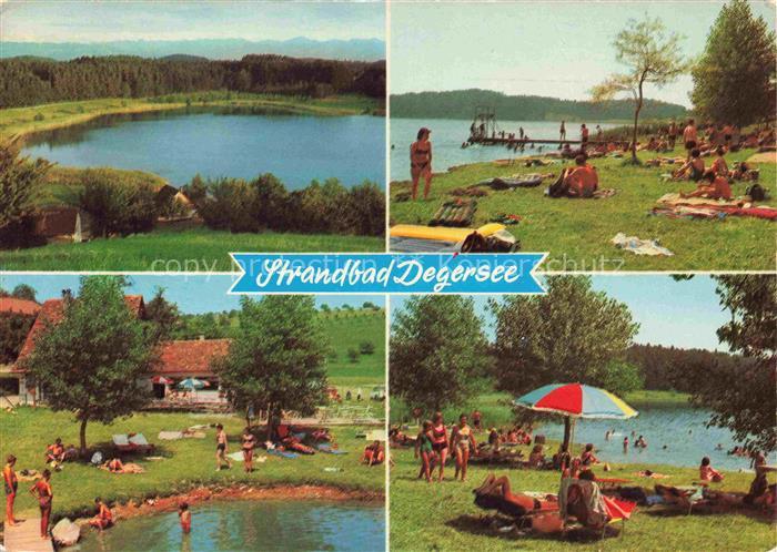 Degersee (Strandbad) Oberlangnau TETTNANG Bodenseekreis BW Strandbad-Degersee Se