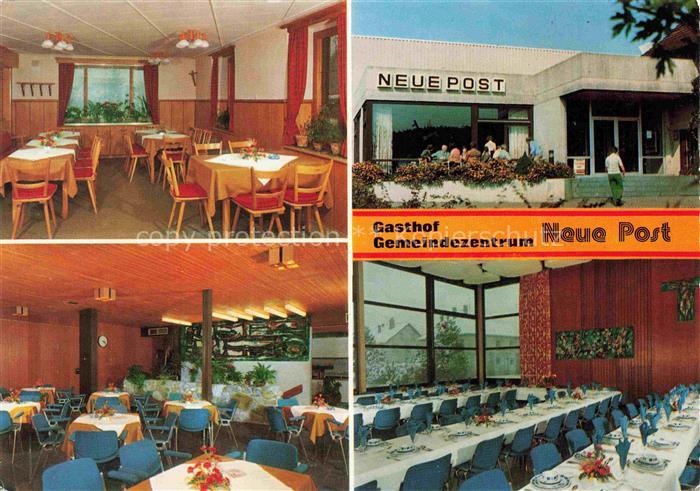 Oberteuringen Bodenseekreis BW Gasthof-Neue-Post Gemeindezentrum Restaurant Spei