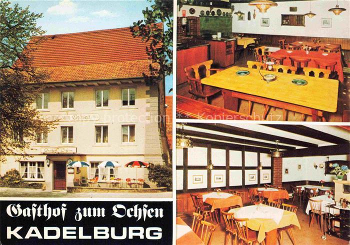 Kadelburg Kuessaberg Waldshut BW Gasthof-zum-Ochsen Gasthaus Speiseraum Gaststub