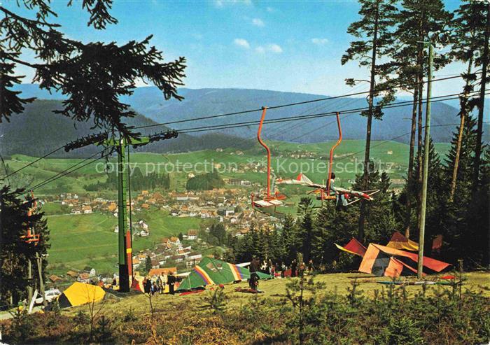 Baiersbronn Schwarzwald Stoeckerkopf Drachenflugverein Drachenfliegen Sessellift
