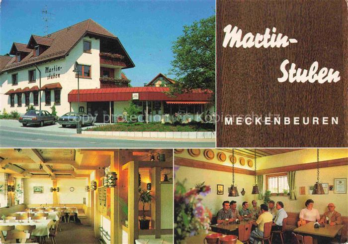 Meckenbeuren Martin-Stuben Restaurant Gaststube Innenraum Bahnhofstrasse Gaestez
