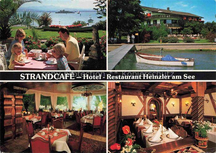 Sommerberg Immenstaad Bodensee BW Strandcafé Hotel-Heinzler Bodensee Seeterrasse