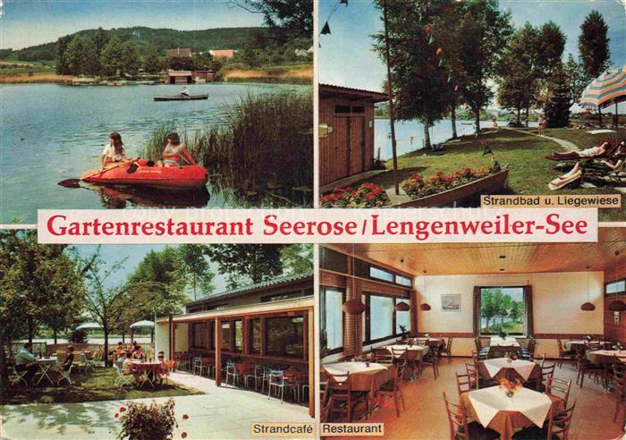 Lengenweiler-See Wilhelmsdorf Ravensburg BW Lengenweiler-See Gartenrestaurant-Se