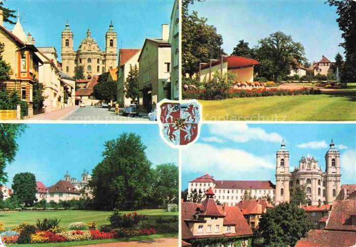Weingarten Wuerttemberg Basilika Hauptstrasse Park Stadtansicht Wappen Klosterge