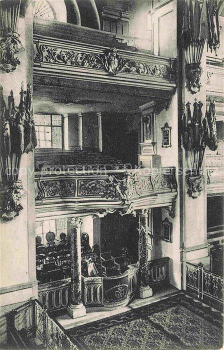 POTSDAM CITY Garnisonkirche Innenraum Empore Kanzel Orgel Barock Kirchenraum