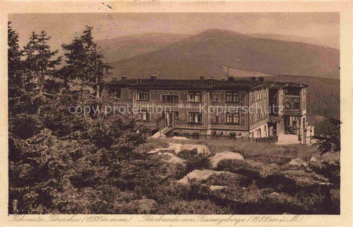 Peterbaude Petrova Bouda Spindleruv Mlyn CZ Peterbaude Berghotel Riesengebirge W