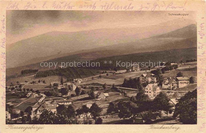 Brueckenberg Krummhuebel Riesengebirge PL Schneekoppe Brueckenberg Riesengebirge