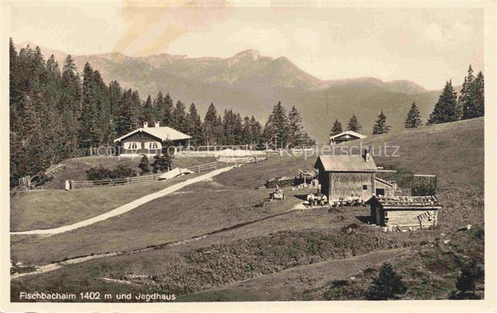 Kruen Kruenn Isar Garmisch-Partenkirchen Bayern Fischbachaim Jagdhaus Alm Berghu