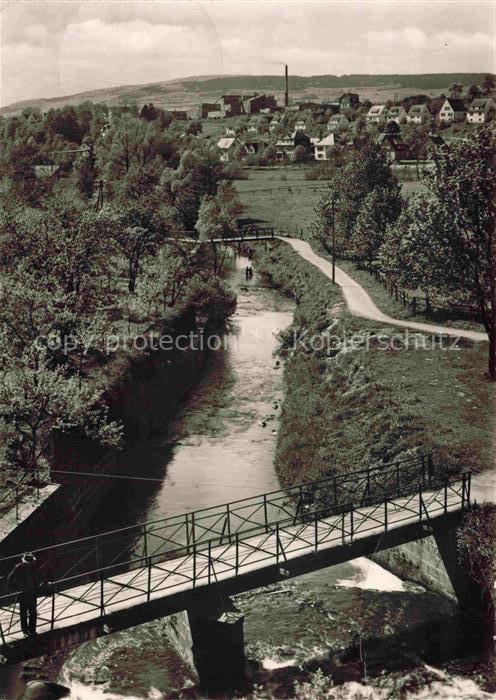 Steinau an der Strasse Kinzigtal Hessen Kinzig Bruecke Fluss Ortschaft Felder Ba