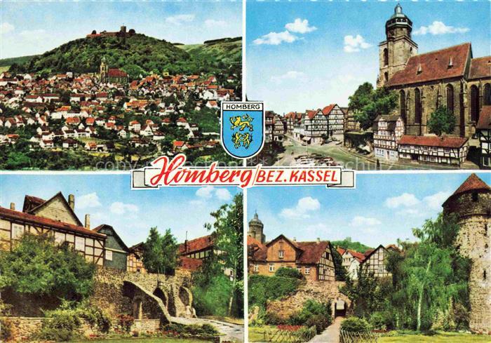 Homberg Efze Bz Kassel Schwalm-Eder-Kreis Hessen Stadtansicht Kirche Fachwerkhae
