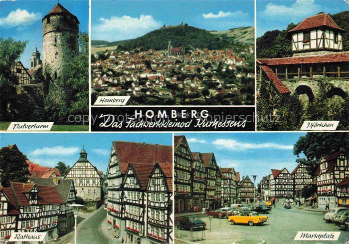 Homberg Efze Bz Kassel Schwalm-Eder-Kreis Hessen Pulverturm Pfoertchen Rathaus M