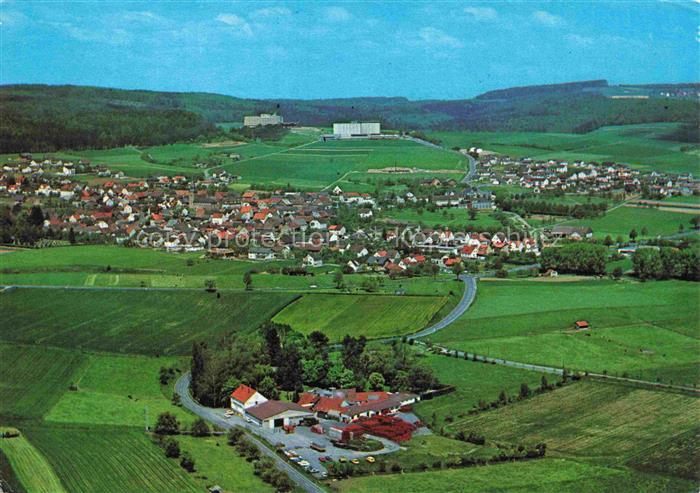 Zwesten Bad Schwalm-Eder-Kreis Hessen Hardtwaldklinik Luftaufnahme Ort Felder Wa