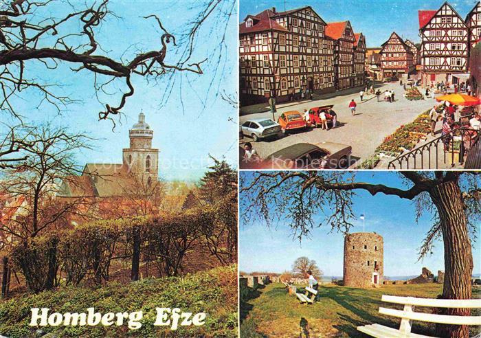 Homberg Efze Bz Kassel Schwalm-Eder-Kreis Hessen Kirche Marktplatz Fachwerkhaus
