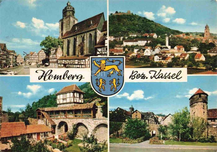 Homberg Efze Bz Kassel Schwalm-Eder-Kreis Hessen Marienkirche Marktplatz Fachwer