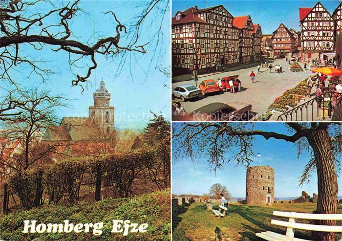 Homberg Efze Bz Kassel Schwalm-Eder-Kreis Hessen Kirche Marktplatz Fachwerkhaeus