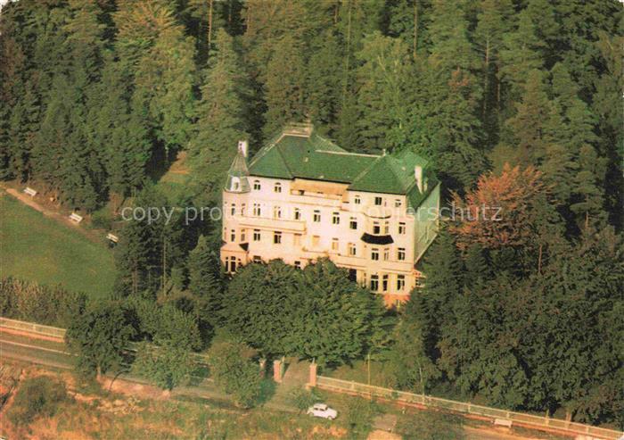 Wenzigerode Bad Zwesten Hessen Fliegeraufnahme Kurheim Haus-Ebersberg Villa Wald