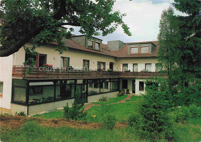 Bringhausen Edertal Hessen NZTL-Diaetschule Lebensschule Kurhaus Garten Terrasse