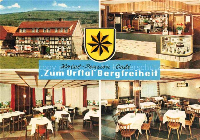 Bergfreiheit Bad Wildungen Hessen Hotel-Pension-Café Zum-Urftal Fachwerkhaus Gas