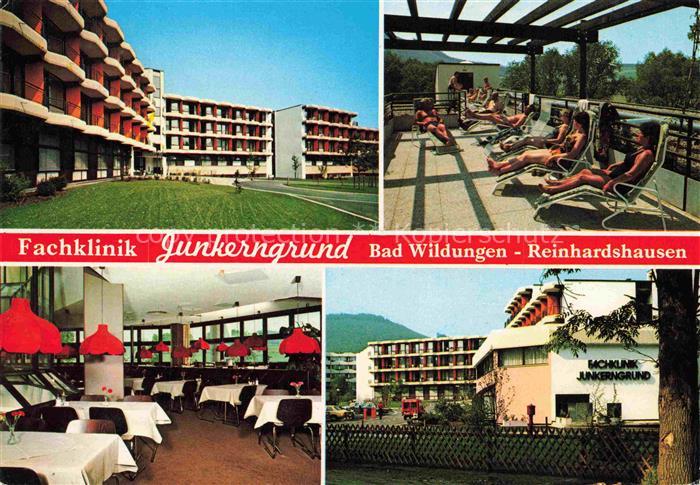 Reinhardshausen Bad Wildungen Hessen Fachklinik-Junkerngrund Klinikgebaeude Sonn