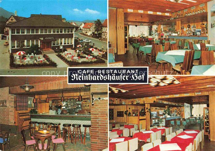Reinhardshausen Bad Wildungen Hessen Cafe-Restaurant Reinhardshaeuser-Hof Bar Sp