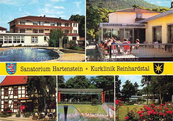 Reinhardshausen Bad Wildungen Hessen Sanatorium-Hartenstein Kurklinik-Reinhardst