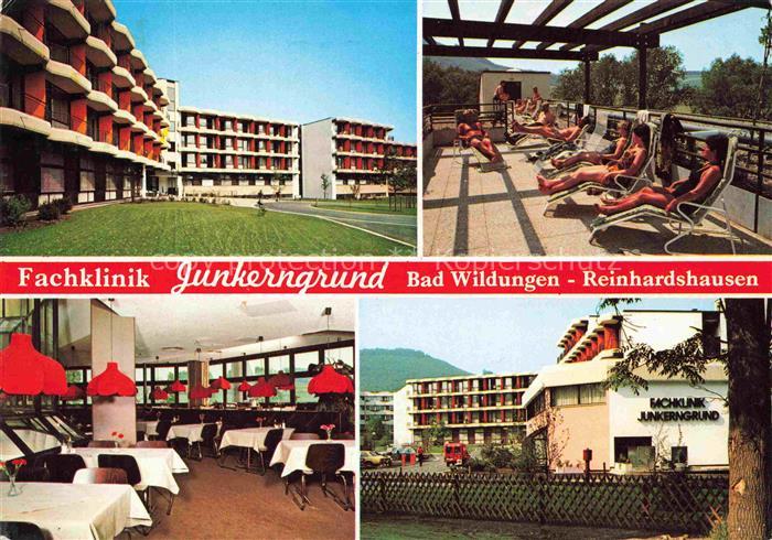 Reinhardshausen Bad Wildungen Hessen Fachklinik-Junkerngrund Klinikgebaeude Sonn