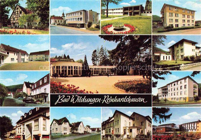 Reinhardshausen Bad Wildungen Hessen Fachwerkshaus Kirche Kurhaus Mehrfamilienha