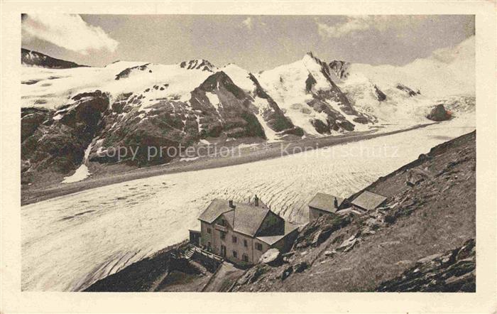 Franz-Josefshaus 2422m Grossglockner Kaernten AT Grossglockner Franz-Josefs-Haus