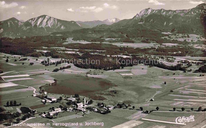 Sindelsdorf Weilheim-Schongau Bayern Frechhausersee Herzogstand Jochberg See Alp
