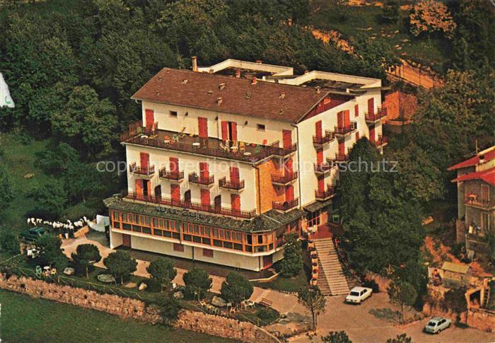 San Zeno di Montagna Prado Veneto IT Hotel-Diana Fliegeraufnahme Balkon Terrasse