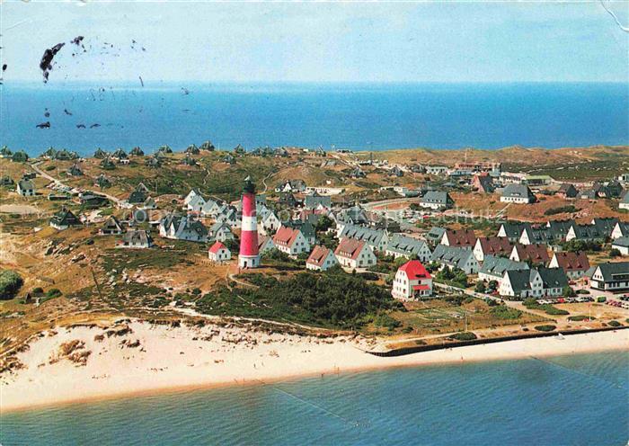 Hoernum Sylt Leuchtturm Nordsee Duenen Strand Haeuser Insel Ferienhaeuser Nordse