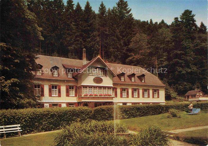 Sulzburg Baden BW Hotel-Restaurant-Waldkurhaus Schwarzwald Wald Garten Schwimmba