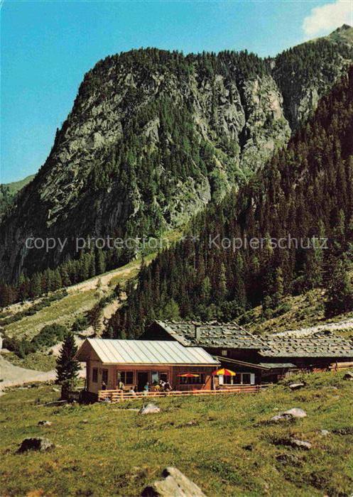 Habachtal Mittersill Oberpinzgau Salzburg AT Enzianhuette Gasthaus Fazenwand Hab