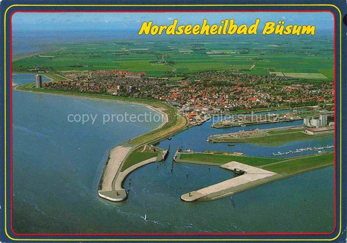 BueSUM Nordseebad Schleswig-Holstein Buesum Nordseeheilbad Nordsee Hafen Strand