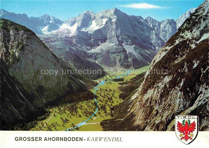 Grosser Ahornboden Karwendel Hinterriss Vomp Tirol AT Grosser-Ahornboden Karwend